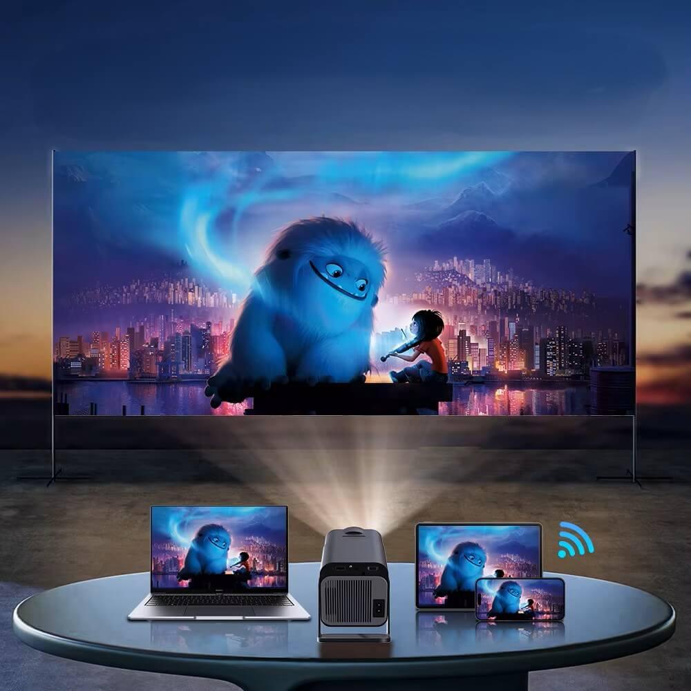 Projektor CineLuxio Lumio 320 – Full HD 1080p, Wi-Fi, Netflix, Android 11