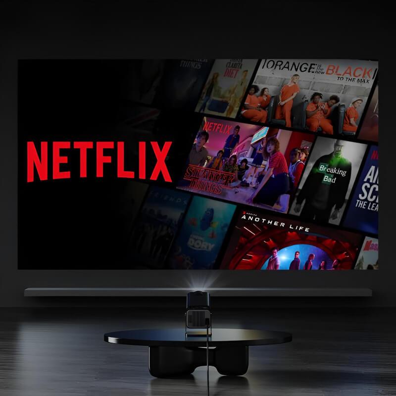 Projektor CineLuxio Lumio 320 – Full HD 1080p, Wi-Fi, Netflix, Android 11